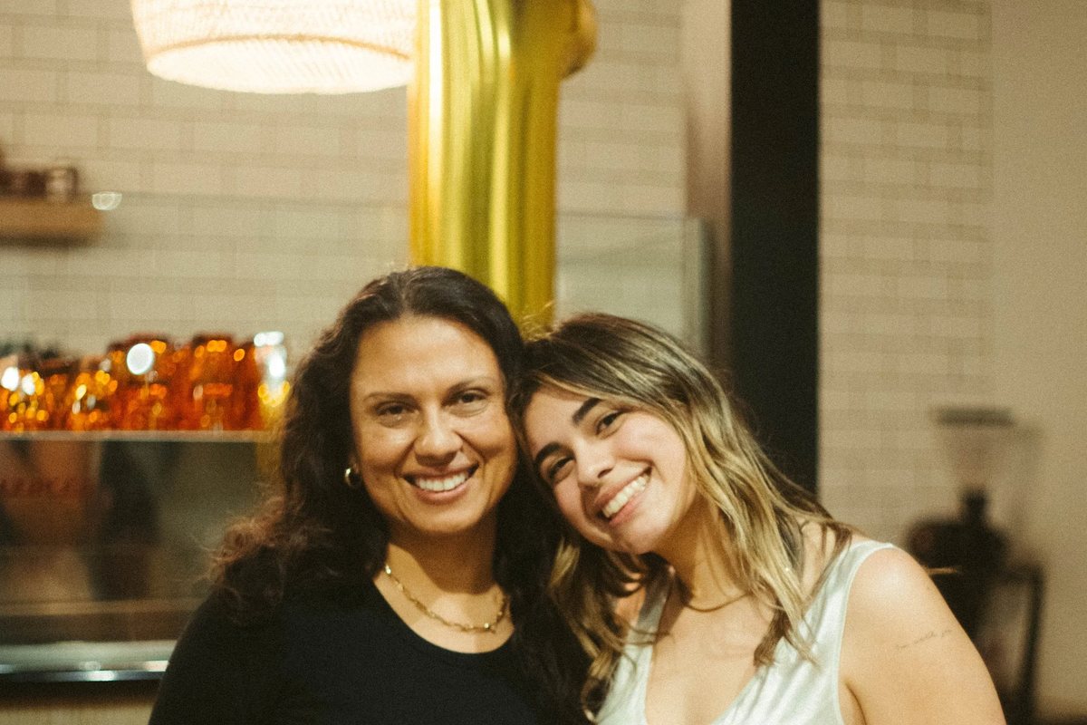 The mother-and-daughter team behind Abode Coffee inside the Wildomar shop